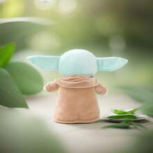 StarWars 1pc Small Interactive Game Figurine Dolls, Plush Doll, Polyester Stuffed Cartoon Toy, Collectible Figurine, Ideal For Halloween & Birthday Gift - Multicolor - View 6