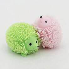 1/4/8个彩色刺猬挤压感官球，逼真毛绒刺猬玩具，减压玩具，可爱刺猬玩具，派对礼物，感官球减压玩具，可装入礼品袋，派对礼物，挤压玩具，减压玩具，生日礼物，礼品袋填充物，皮纳塔填充物，圣诞节，万圣节，情人节，新年，嘉年华礼物，颜色随机 - 彩色 - 查看 5