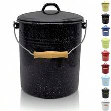 Waste Bins - schwarz-weißgesprenkelt - View 1