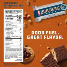 CLIF Protein Bars Chocolate Peanut Butter Flavor Plant Protein Gluten Free Bars 6ct
