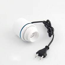 1 Máy bơm khí điện dùng để hút chân không túi đựng, máy bơm chân không để nén chăn bông, chăn, quần áo, quà tặng Giáng sinh, thích hợp để cất giữ và hoàn thiện quần áo trong nhà, một trợ thủ đắc lực. Không bao gồm túi đựng. - Phích cắm loại C của EU (220-240V) - Xem 13