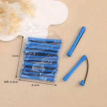 10支装烫发棒套装 - 8种不同尺寸，打造自然波浪卷发 - 适合DIY美发造型，适用于长发、中长发和短发 - 沙龙级冷烫棒，带盖烫发棒，烫发器，塑料橡皮筋，烫发工具，卷发器，卷发梳，卷发棒，卷发产品，卷发器，卷发产品，卷发器，卷发棒，卷发工具，卷发棒，圣诞节，理发店，卷发棒，卷发器，美发，无热波浪，发型，美发，卷发，卷发棒，卷发器，无热卷发，无热卷发，卷发器，卷发棒，卷发，卷发棒，卷发工具，卷发棒，卷发扩散器，头发，旅行，美发产品，美发工具，美发用品，理发师，理发师配件、理发店、美发设备 - 彩色 - 查看 16