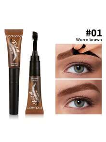 HANDAIYAN Peel-Off Eyebrow Gel, Long-Lasting Color, Waterproof, Natural Makeup Effect, Easy To Apply, Shapes Eyebrows. Suitable For Autumn, Winter, Back To School, Halloween, Christmas, Daily Campus Makeup, Vacation Travel, And Portable Carry. Face Makeup Cosmetics For Women, Suitable For Winter/Spring. Ideal For Y2K Fancy Fashion, Suitable As Birthday/Valentine's Day/Mother's Day Gift, Essential For Carnival Parties. Best Color Choices. - 彩色 - 查看 10
