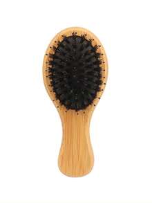 Dryhair 1件装直发梳，毛竹手柄梳子，方便携带，适用于化妆、返校、旅行度假等场合，是女士美发配件的理想之选。产品包括：梳子、发刷、边缘梳、梳头、梳子、解结梳、球形梳、迷你梳、梳子套装、木梳、发刷、梳子、后梳、发刷、边缘梳、梳头、梳子套装、梳头、迷你梳、解结梳、美发产品、美发工具、美发用品、护发、卷发梳、理发师、理发配件、美发设备、旅行必备、发型、美发、发刷、后梳、造型梳、卷发梳、边缘梳、梳子、梳头、梳子套装、梳头、卷发梳、解结梳、女士发刷、头发、旅行、美发产品、美发工具、头发理发用品、理发师、理发配件、理发店、美发设备 - 棕色 - 查看 8