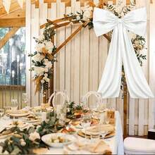 1 Stück große rote Schleife Dekoration, riesige Schleifen-Schleife für Raum Wanddekoration Geburtstag Hochzeit Baby-Shower, Weihnachtsparty, Weihnachtsbaum Dekorationen Heim Dekor Weihnachtsdekorationen Raumdekoration Winter