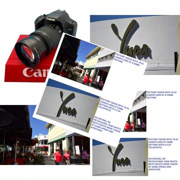 58MM 2x Telephoto Zoom Lens For Canon Rebel T4i T3i T3 T2i T2 T1i XT XTi XS XSi