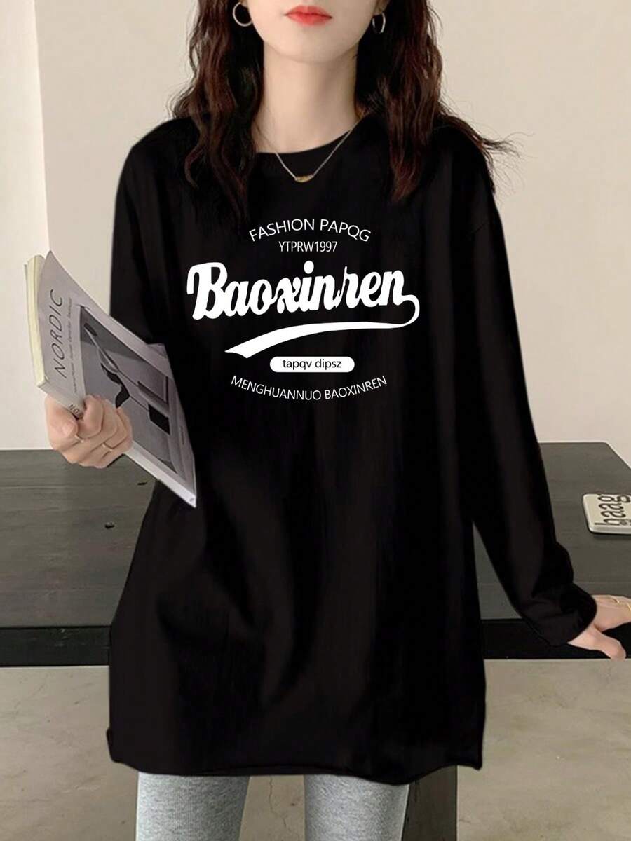 Women T-Shirts - Black - View 1