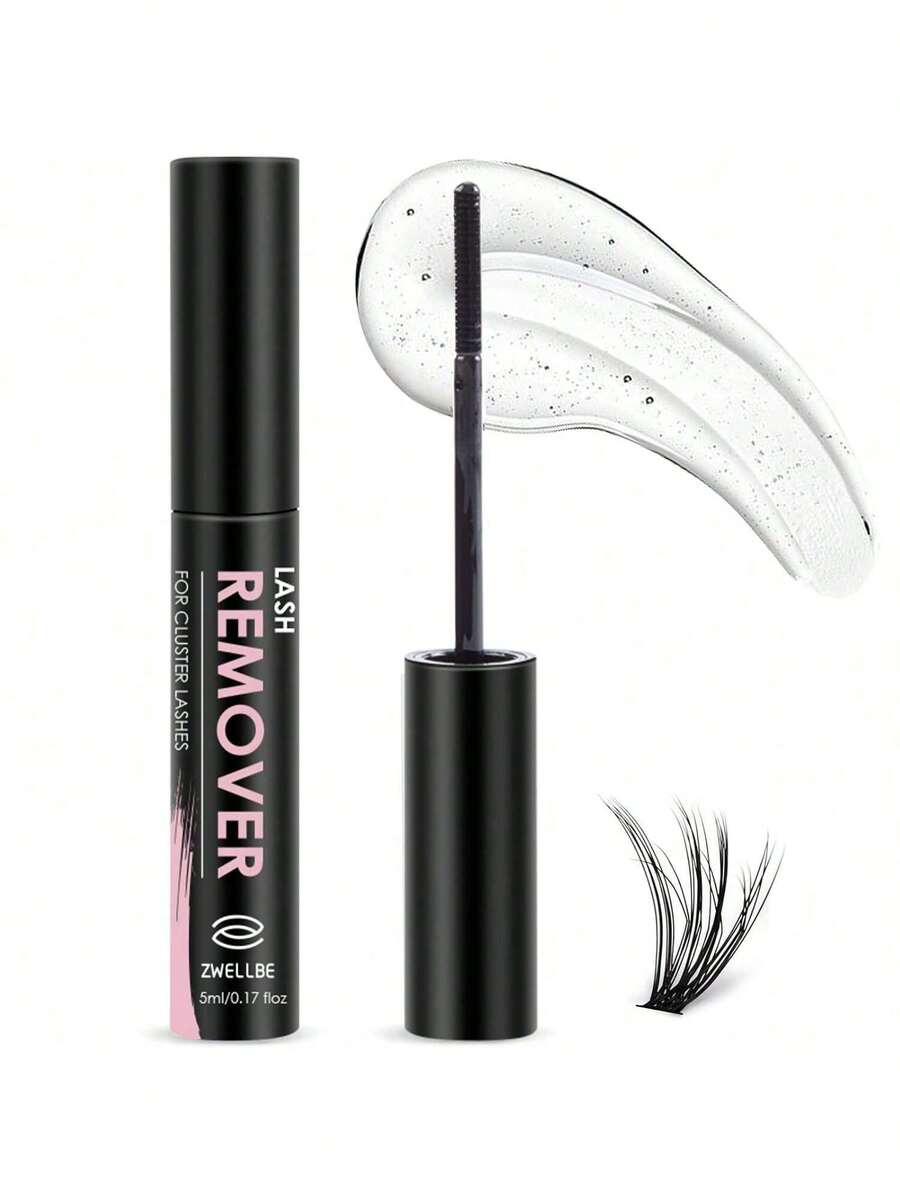 5毫升睫毛嫁接卸除液（适用于簇状睫毛），温和舒缓的睫毛胶水卸除液，DIY睫毛嫁接卸除液