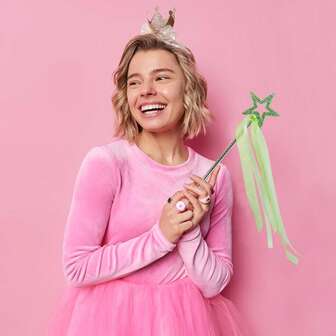 Silver 13-Inch (Approx. 33.0 Cm) Star Wand, Angel Wand, Princess Wand, Fairy Wand, Silver-Plated Wand, Silver Star Wand, Suitable For Christmas, Thanksgiving, And Festival Performance Parties