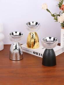 1 Pc/1 Set Simple And Elegant Transparent Glass Incense Burner/Incense Burner Stand, It Can Be Used As An Aromatherapy Diffuser, Aromatherapy Burner Is Used To Create An Elegant Atmosphere, It Can Also Be Used For Tea Room Decoration Can Be Used As An Ornament, It Is Suitable For Home Decoration, House Decoration