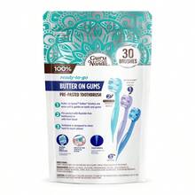 2 Pack GuruNanda Butter On Gums Mini Travel Toothbrushes Soft Bristles With Toothpaste 30 Count - 2 - 查看 8