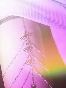 1 Multi-Layered Gold/Silver Butterfly Leg Chain, Fashionable, Elegant And Sexy, Suitable For Daily Wear, Versatile Holiday Gift (Handmade, Error 1-3cm). Bohemian Style Butterfly Thigh Chain, Gold Butterfly Leg Chain, Butterfly Pendant Leg Chain, Animal Style Thigh Chain, Suitable For Summer Beach Body Chain Jewelry For Women And Girls. Alloy Material. Butterfly Leg Chain For Women And Girls, Sexy Snake Charm Thigh Strap, Summer Bikini Skirt Beach Party - 金色 - 查看 10