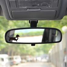 1 miếng dán xe hình chó Dachshund, chó nhỏ, người yêu chó, đề can gương chiếu hậu, đề can vinyl, thích hợp cho ô tô, xe máy, cản xe tải, trang trí máy tính xách tay và máy tính - Một cỡ - Xem 2