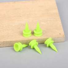 10Pcs/Pack Professional Golf Tees Castle Green Golfer Accessory Plastic Golf Tees Perfect For Teeing The Ball