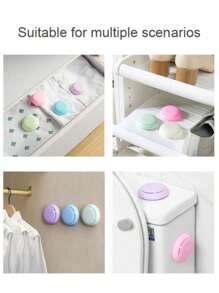 10 件持久香味空气清新剂、除臭剂、固体空气清新剂，附赠 1 个额外外壳 - 芳香固体除臭盘，适用于家庭、汽车、浴室、卧室、壁橱和厕所，增强浴室、卧室、汽车和家庭的清新感，非常适合衣柜和厕所除臭（随机颜色搭配）、厨房、浴室、家庭、家居用品。 - 其他 - 查看 8