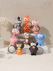 Porte-clés décoratif pendentif de dessin animé, polyvalent et mignon