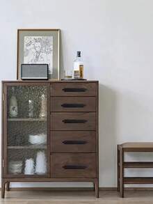 4个不锈钢自粘式橱柜把手，无需钻孔，抽屉拉手，推拉式门把手，易于安装和拆卸，适用于卧室橱柜、衣柜、浴室、门锁、门把手、厨房、浴室 - 彩色 - 查看 6