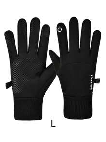Winter Touchscreen Warm Gloves - Anti-Slip Thick Cycling Running Outdoor Sports Gloves, Durable Material Suitable For Cold Weather And Smartphone Use Arm Warmers Autumn Fall Fashion