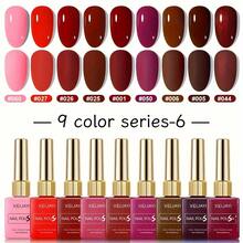 XEIJAYI 9 Colors 15ml New Popular Solid Color Set Nail Gel Polish Semi Permanent Nail Art Soaking UV LED Nail Salon DIY Nail Salon Gel For Spring And Summer - 9色套裝06 - 查看 1