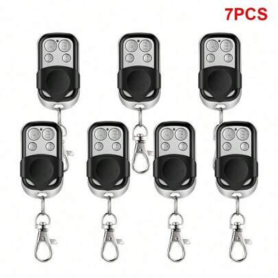 Télécommande universelle de porte de garage à 4 boutons, duplicateur à code fixe et à apprentissage roulant 433 MHz, garage, nouveau modèle 2025