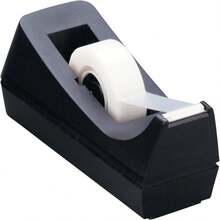 Desktop Tape Dispenser - Non-Skid Base - 1-Inch Core Weighted Tape Roll Dispenser - Perfect For Office Home School