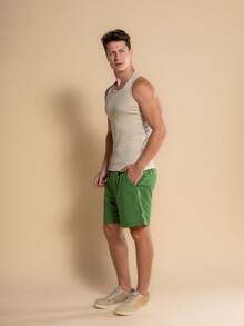 Kit 3 Premium American Gringa Ribana Style Street Tank Top Father's Day Gift - Đen, nâu và be - Xem 9