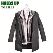 White Solid Wood Non-Slip Coat Hangers, High Quality Solid Wood Coat Rack, Thickened And Load-Bearing Without Deformation Non-Slip Groove Design, Collar Protection, Coat, Suit, Shirt, Light Luxury Wardrobe Storage Device