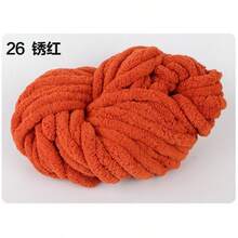 250g Super Chunky Chenille Yarn - Soft & Thick Polyester Fiber For DIY Handmade Knitting, Plush Texture Craft Yarn Suitable For Blankets, Pillows, Pet Beds, Scarves, Hats - Multi-Color Options Knitting Supplies, Knitting Yarn, Cozy Home Textiles, Textured Craft Materials, Fluffy Chenille Yarn - Multicolor - View 22