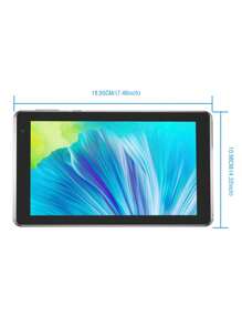 Tablet Android 15 Tablet, 2GB RAM 32GB ROM/2.4G WiFi/RK3326S 4-Core 1.5Ghz/BT 5.2/FHD IPS Display/2MP+2MP Dual Camera/3000mAh/Support 512GB SD Expansion/For Online Lesson,Reading,Games,Support Widevine L1(No Adapter)