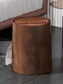 1pc Retro PP Trash Can, Kitchen Garbage Bin, Recycling Bin, Large Capacity Waste Bin For Bedroom, Living Room, Office - Multicolor - View 8