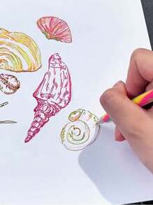 1 قطعة/6 قطع قلم جل بألوان متدرجة، (6 قطع/علبة) بألوان عشوائية، قلم دفتر بألوان متدرجة، قلم رسم غرافيتي بألوان قوس ، لمسة واحدة متعددة الألوان، قلم جل إبداعي جذاب للطلاب، قلم رسم غرافيتي DIY، قلم بألوان خاصة لبطاقات التهنئة للطلاب، مقاوم للماء وثابت اللون، كتابة سلسة، مناسب للغاية للرسم والتلوين.