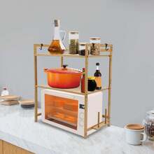 YUNRUX Microwave Oven Stand - A - View 5