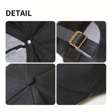 Funny "Mike Who Cheese Hairry" Trucker Hat - Adjustable Snapback Baseball Cap For Men & Women, White With Black Text, Casual Humorous Gag Gift, Hand Washable, Funny Trucker Hat, Humorous Apparel, Classic Baseball Cap, Nonelastic Fabric - 黑色 - 查看 5