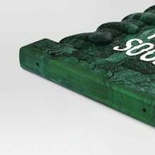 4pk 17" Tombstones Halloween Decorative Prop Marbled Colors