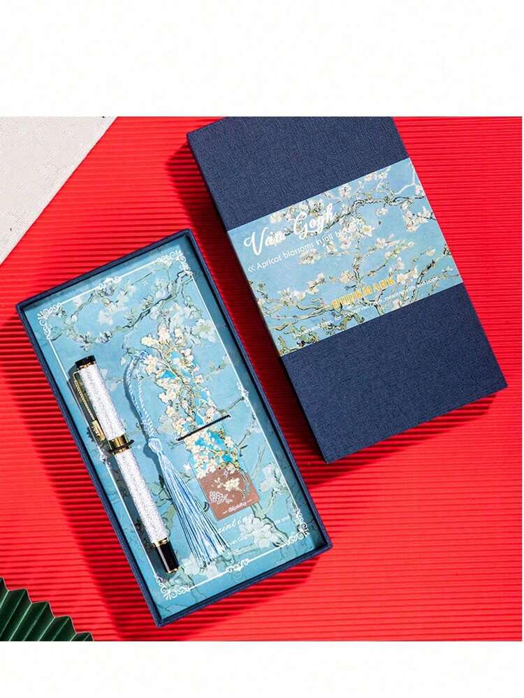 1pc Metal Bookmark, Van Gogh Painting Hollow Imprint Series Book Page Clip, Gift Set, New Year Souvenir (Actual Product May Differ From Image) - Multicolor - View 11