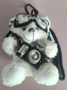 قلادة دب جميلة جديدة، قلادة مفتاح، تميمة حقيبة، هدية للأصدقاء قطعة واحدة