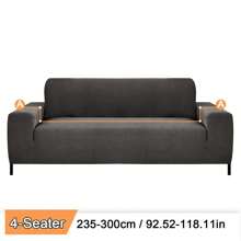 1pc Jacquard Striped Sofa Cover, Modern And Simple, Elastic, Dustproof And Anti Slip, Suitable For Living Rooms, Dining Rooms, Homes, And All Seasons