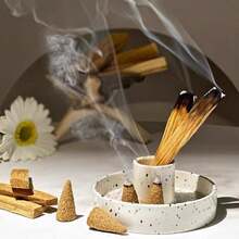 1pc/10pcs Home Purifying Magnetic Field Air Purifier, Imported Peruvian Palo Santo Wood Sticks, High Oil Old Growth Original Wood Sticks, Air Purifying, Smoke Cleansing, Aromatic Incense