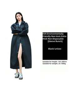 1/5/8/12pcs Disposable Rain Ponchos For Men & Women, Miniature Portable Adult Rain Coats, Suitable For Outdoor Camping, Hiking, Cycling, Sports Waterproof Rainwear, Must-Have Travel Item (Package Letter And Color Random) - Multicolor - View 2