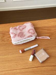 化妆包，适合婚礼和派对，化妆包，少女时尚礼物，旅行洗漱包，3D爱心图案化妆包，旅行化妆品收纳包，女士便携式化妆包，零钱包口红化妆品配件收纳包，女士旅行包，旅行洗漱包，包包，化妆包，化妆包，洗漱包，桌面收纳包，化妆包，化妆包，化妆袋，包包，梳妆台，化妆包，小化妆包，化妆袋，化妆包，大容量，大号化妆包，圣诞礼物，女士礼物创意