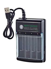 1.5V AA/AAA 充电电池,可通过 USB 专用充电器充电,适用于电子设备、遥控器、显示器和电动牙刷的电源解决方案(这些电池仅与此充电器兼容) - 彩色 - 查看 7