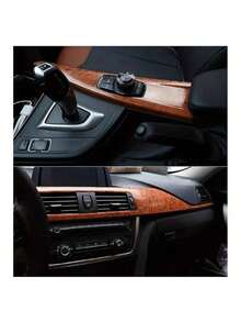 1 Roll Waterproof PVC Wood Grain Vinyl Sticker, Suitable For Car Interior Decoration, Furniture And Door Edge Decoration, Car Modification, Car Wrap, Protective Film - one-size - View 6