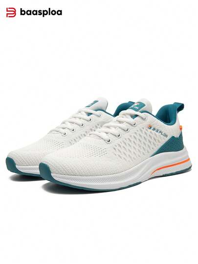baasploa Men's Running Shoes, Breathable Non-Slip Classic Sneakers, Outdoor Casual Lightweight Running Shoes, Men's Casual Sports Shoes, Casual Shoes, Easy To Wear Shoes, Elevator Shoes, Non-Slip Shoes