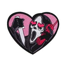 1pc Halloween Personalized Patch, Handmade DIY Clothing Accessory, Bag, Garment Decor Patch - Black - View 2
