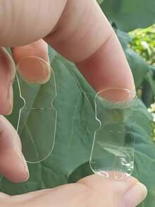 18pcs Ear Lift Tapes, Powerful Support Transparent Painless Silicone Beauty Ear Tapes, Say Goodbye To Flat Ears, Create V-Shaped Face, Natural Ear Contour. - Multicolor - View 7