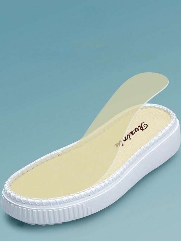 1 par de materiales para hacer manualmente punto de cruz, suelas de goma antideslizantes para zapatillas de plataforma, agujas de ganchillo para zapatillas de interior con suela de EVA