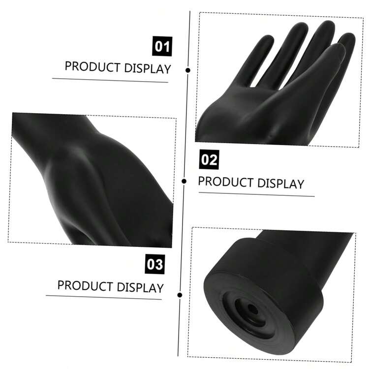 女士人体模型珠宝展示架，适用于房间装饰商场展示手镯项链戒指塑料 - 彩色 - 查看 6