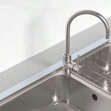 1 Roll Aluminum Foil Tape, Can Be Used For Pot Repair, Sealing Stove, Sink - Silver - View 5