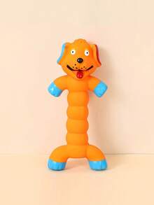 耐用乳胶发声狗狗磨牙玩具 - 适合幼犬和成犬，趣味动物造型（恐龙、狮子、老虎），中小型犬自娱自乐宠物用品，互动玩具 | 色彩鲜艳的宠物玩具 | 耐用磨牙玩具，狗狗玩具，无需电池 - 彩色 - 查看 13
