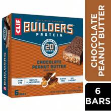 CLIF Protein Bars Chocolate Peanut Butter Flavor Plant Protein Gluten Free Bars 6ct